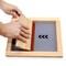 21 Pieces Screen Printing Starter Kit, 10 x 14 Inch Wood Silk Screen Printing Frame White Mesh Squeegees Inkjet Transparency Film and Mask Tape